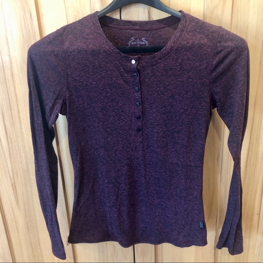 PRANA Long Sleeve Tee Medium